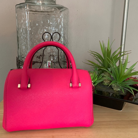 Kate Spade Handbag NWOT Confetti Pink Leather Bag - Picture 3 of 5